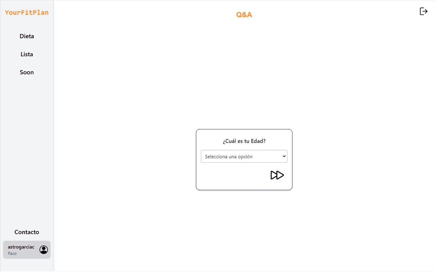 Preguntas personalizadas